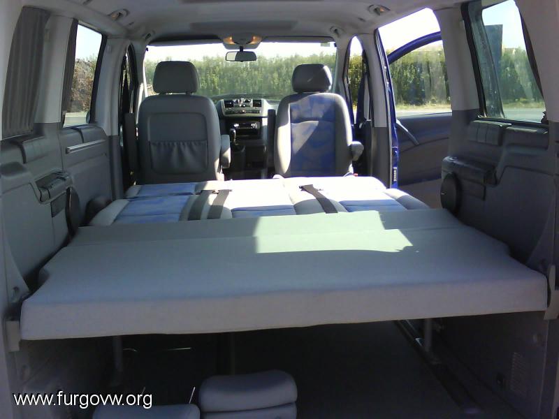 Asiento cama mercedes viano #4