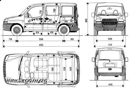 Renault kangoo medidas