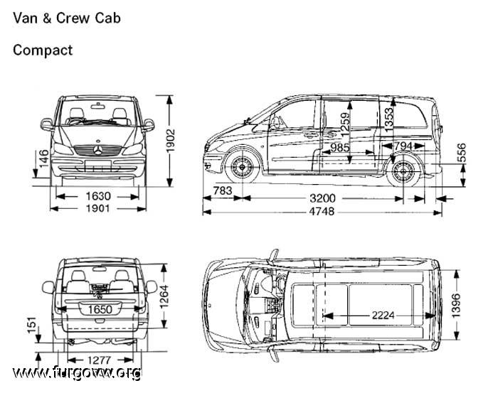 Medidas de nissan vanette cargo