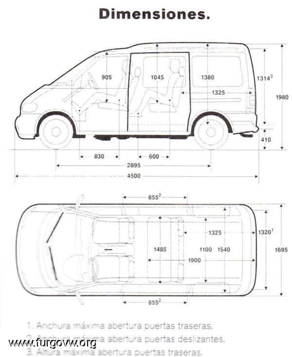 Nissan vanette load dimensions