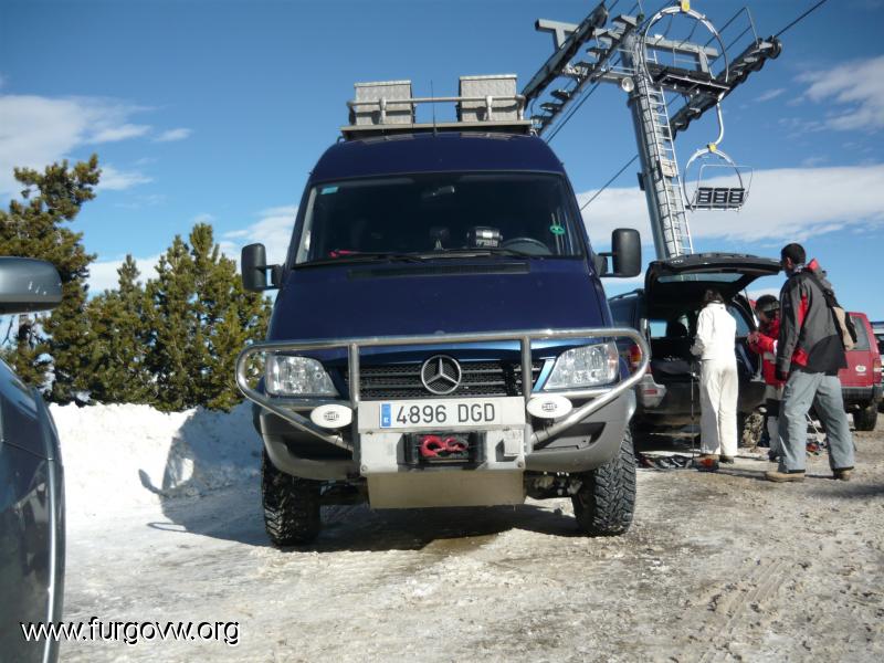 Mercedes sprinter 4x4 camping car neuf #2