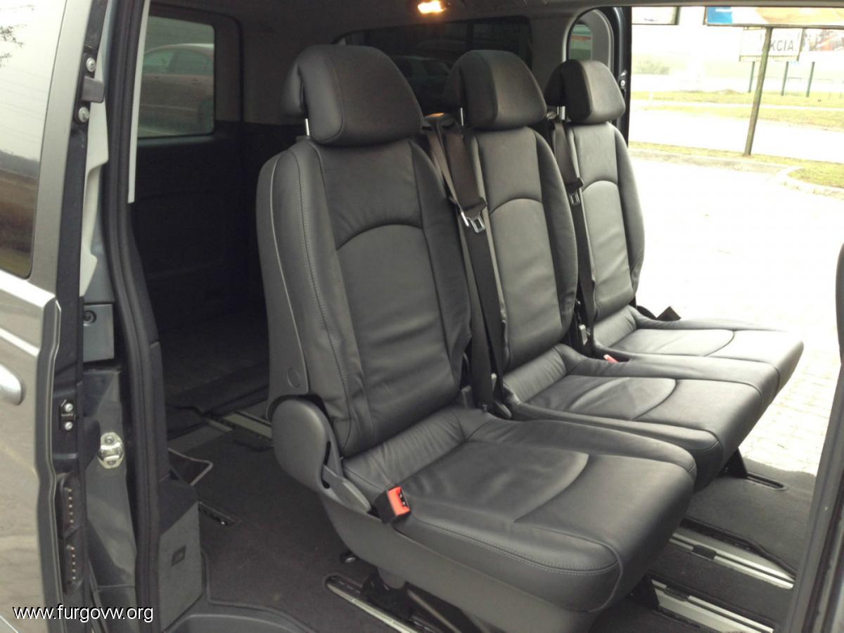Asiento cama mercedes viano #2