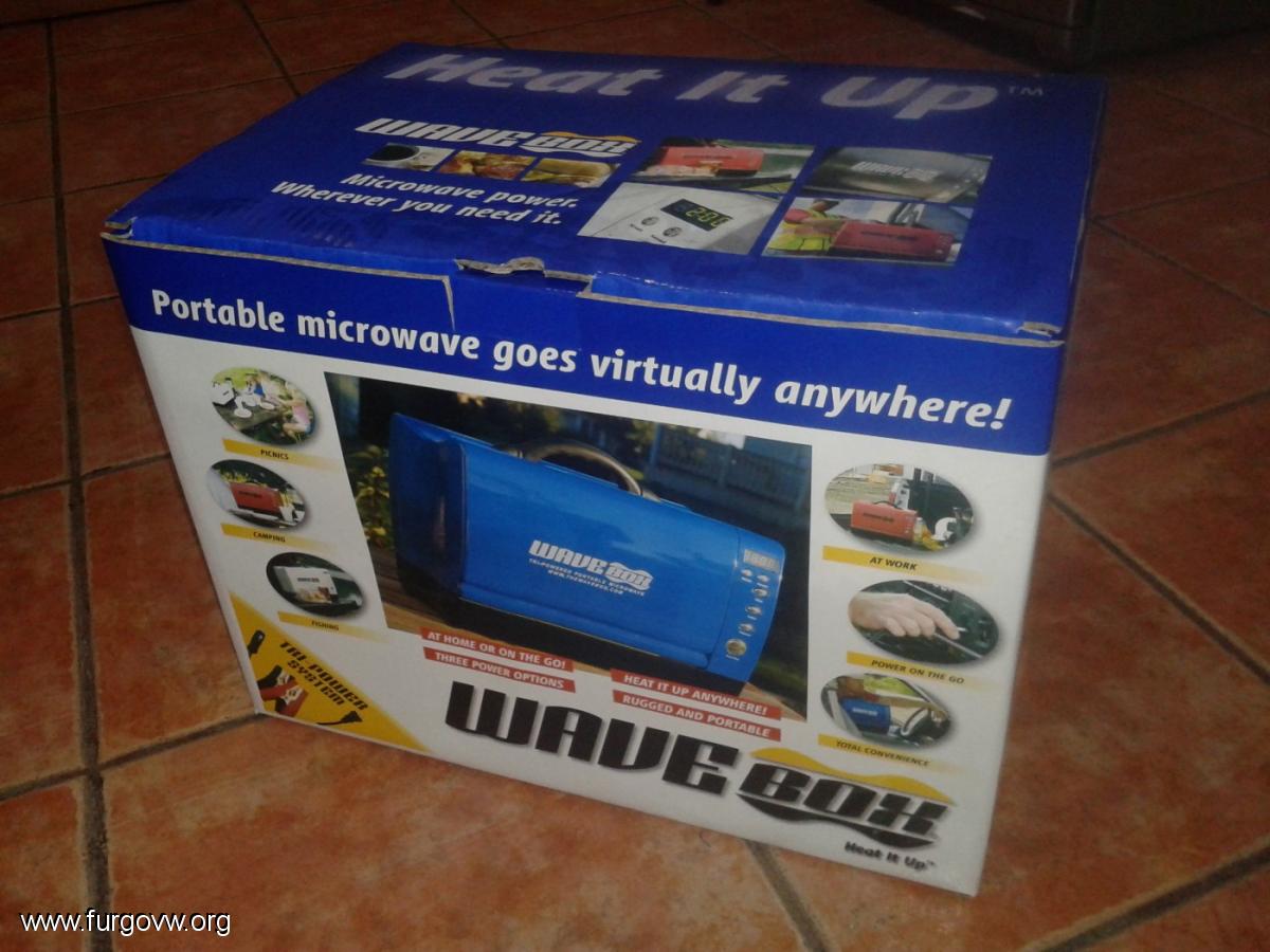 WaveBox, microondas portátil