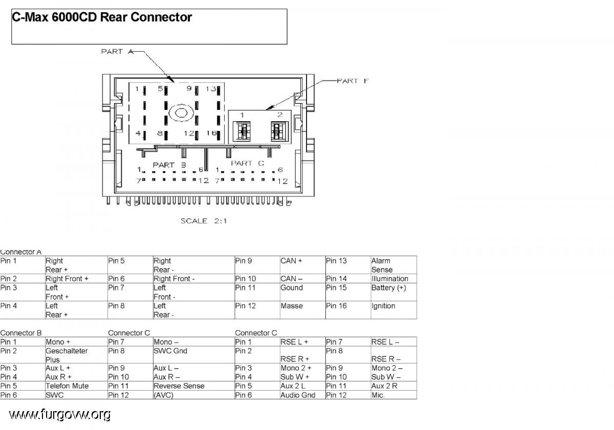 Ford 6000 cd radio wiring diagram #3