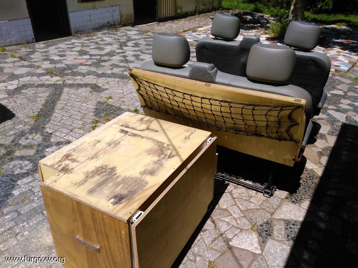 asiento cama TRAFIC; VIVARO, PRIMASTAR con