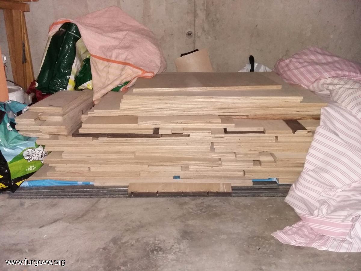 [VENDIDO - borrar] Recortes tablero contrachapado abedul ("marino")